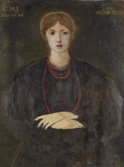 Portrait of Georgiana Burne-Jones by Edward Burne Jones